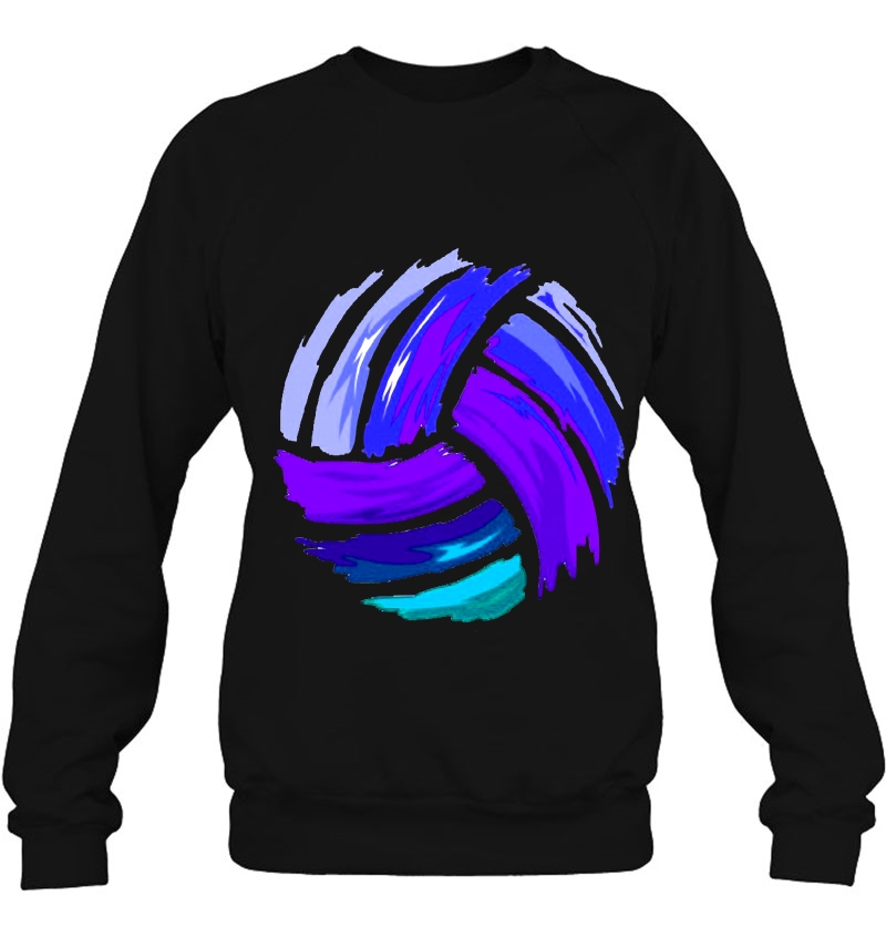 Volleyball Blue & Purple Gift For Teen Girls Pullover Mugs