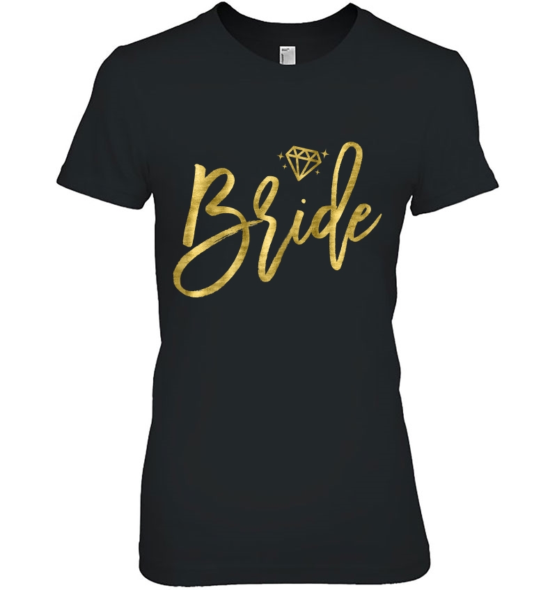 Womens Bride Bachelorette Party Shirts Dark Yellow Cute Hoodie