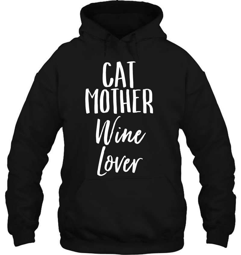 Womens Cat Mother, Wine Lover Vintage Distressed T Pe Mugs