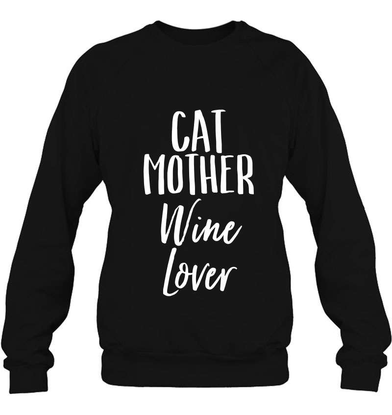 Womens Cat Mother, Wine Lover Vintage Distressed T Pe Mugs