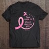 Womens Christian Bible Verse Breast Cancer Pink Ribbon Women Gifts V-Neck Tee