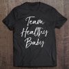 Womens Cute Gender Reveal Gift For Party Team Healthy Baby V-Neck Tee