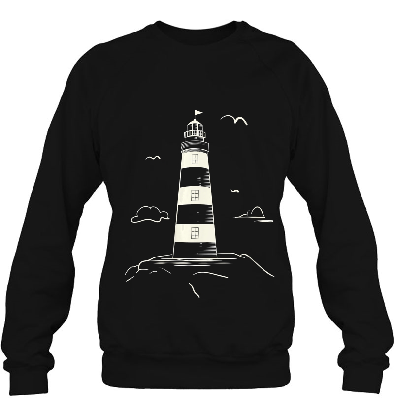 Womens Cute Lighthouse Art Collection For Men And Women V-Neck Mugs