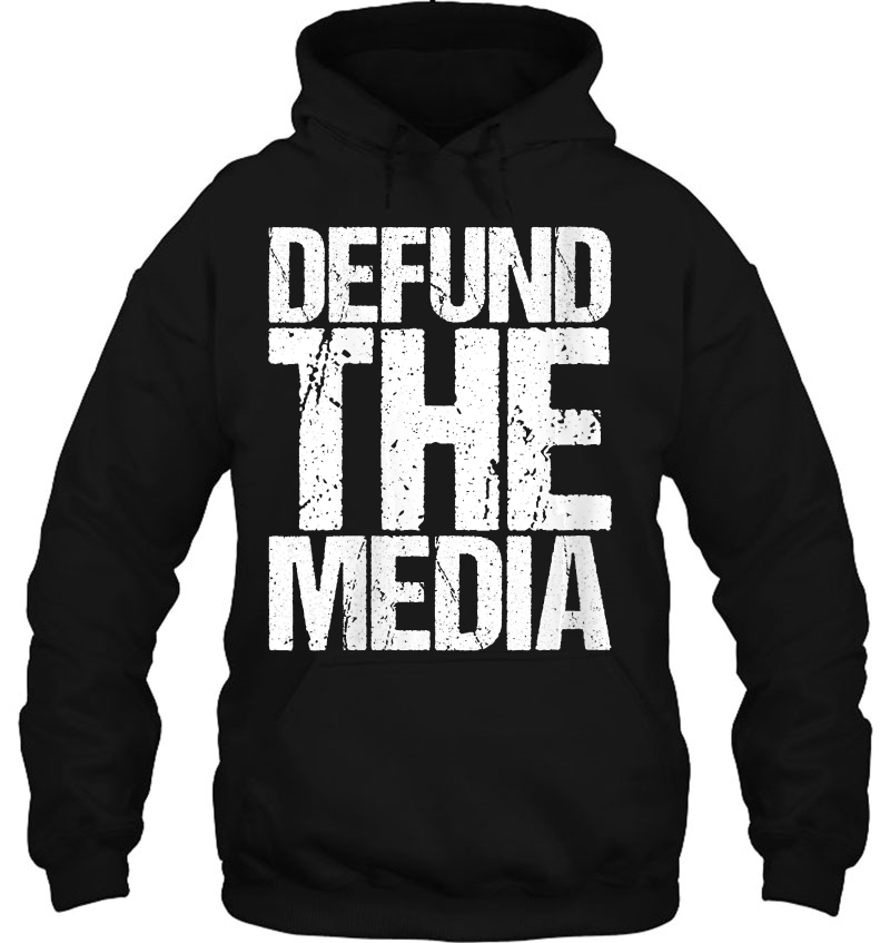 Womens Defund The Media V-Neck Mugs