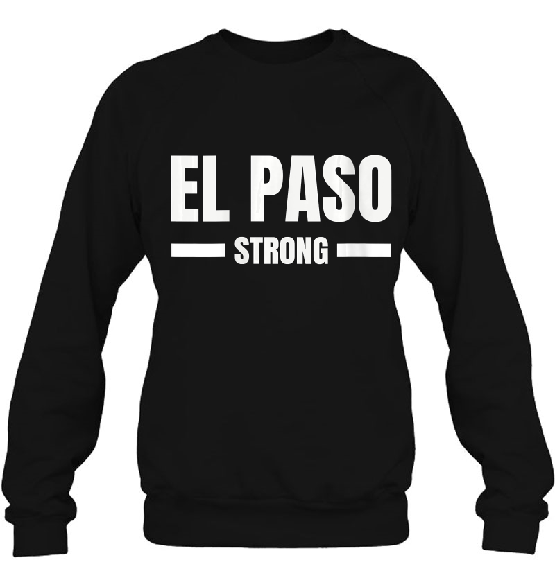 Womens El Paso Strong Texas Community Strength & Support Gift V-Neck Mugs