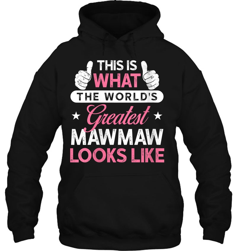 Womens Mawmaw Shirt Gift World's Greatest Mawmaw V-Neck Mugs