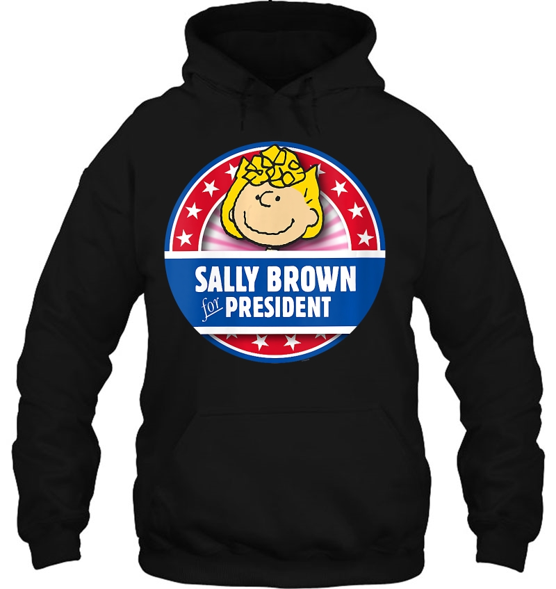 Womens Peanuts Sally Brown For President V-Neck Mugs