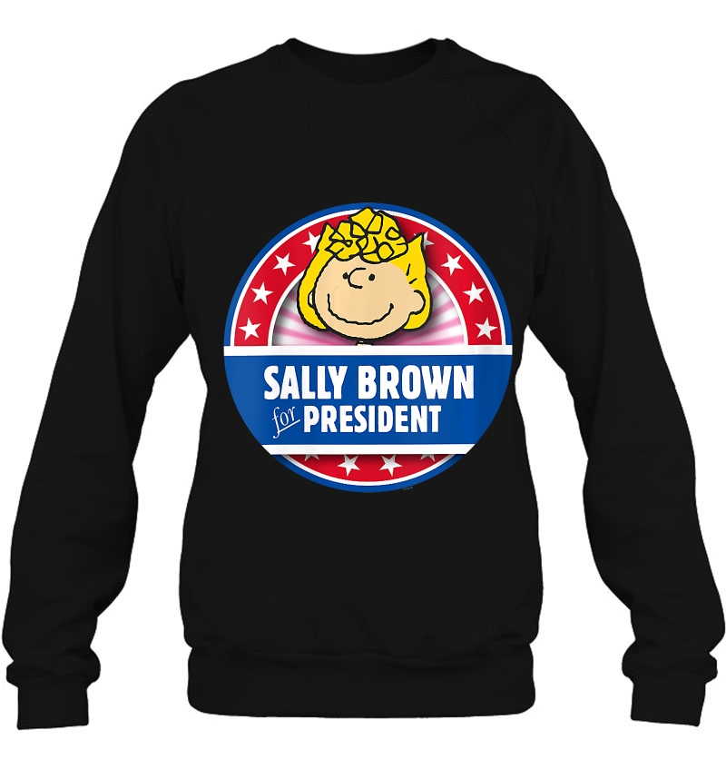 Womens Peanuts Sally Brown For President V-Neck Mugs