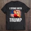 Womens Republican Rosie The Riveter I Stand With Trump Tee