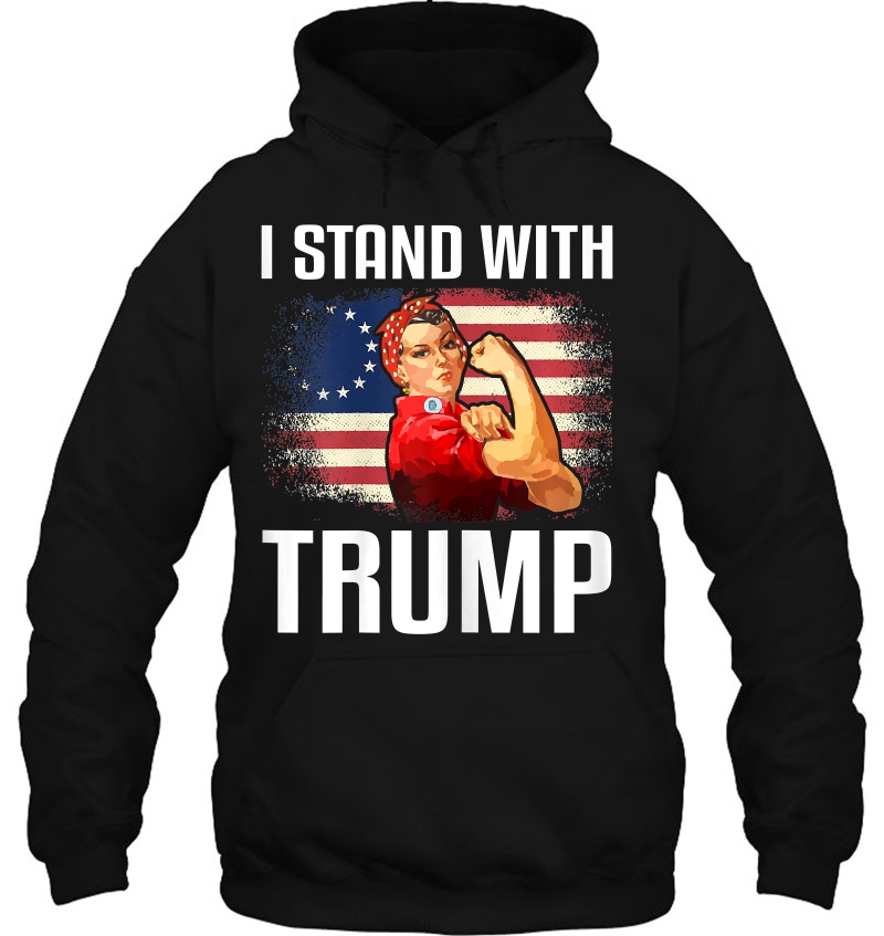 Womens Republican Rosie The Riveter I Stand With Trump Mugs