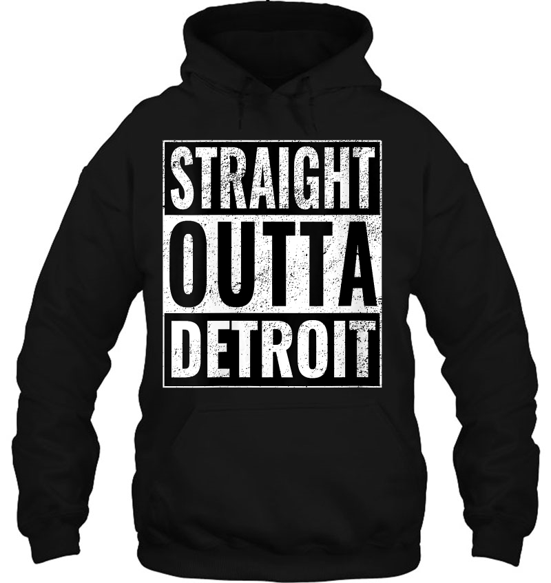 Womens Straight Outta Detroit - Straight Out Of Detroit V-Neck Mugs