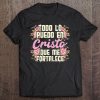 Womens Todo Lo Puedo En Cristo God Jesus Spanish Christian Gift Tee