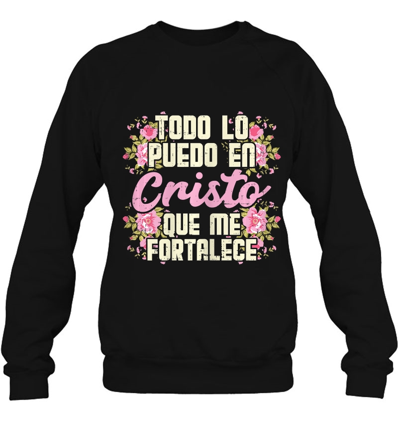 Womens Todo Lo Puedo En Cristo God Jesus Spanish Christian Gift Mugs