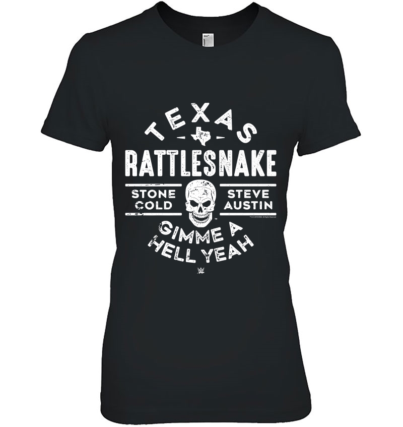 Wwe Texas Rattlesnake Steve Austin Hell Yeah Premium Hoodie