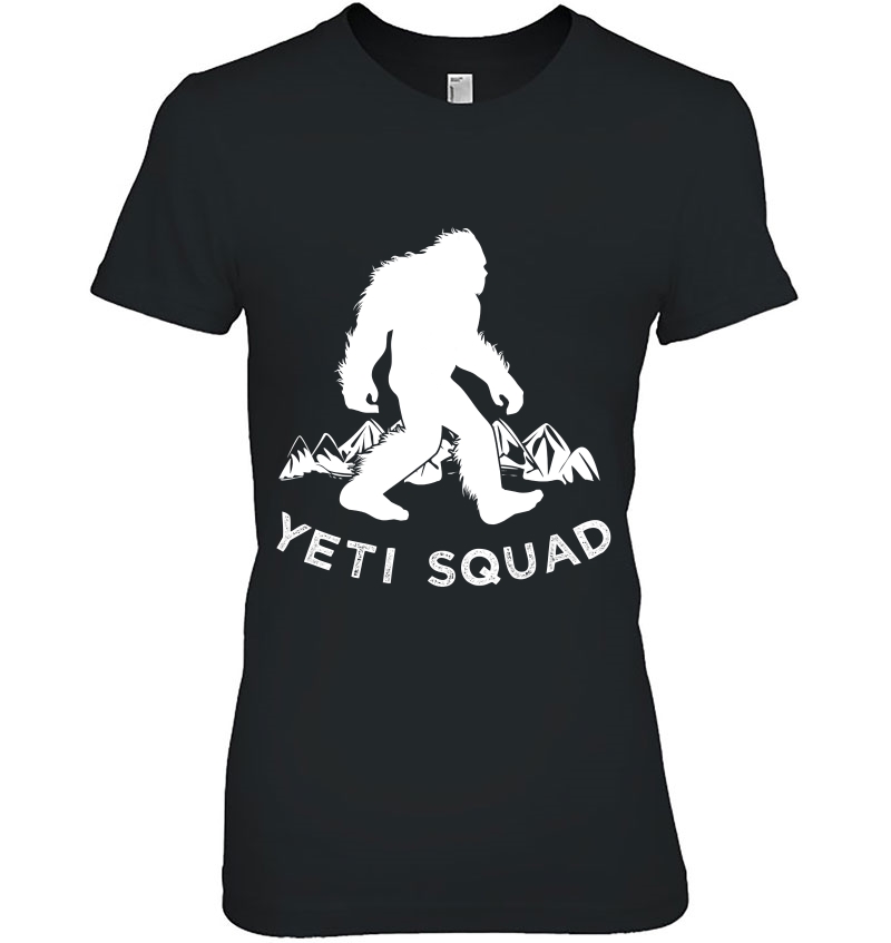 Yeti Squad, Mountain Ape Snowman Tee Gift Hoodie