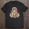 Yoga Shirts Spiritual Hindu God Ganesha Meditation Tee