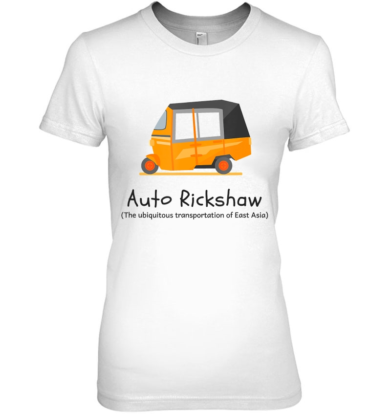 Auto Rickshaw East Asia Transportation Travel Holiday Gift Hoodie