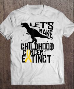 Childhood Cancer Dipg Brain Tumor Awareness Extinct Gift Tee