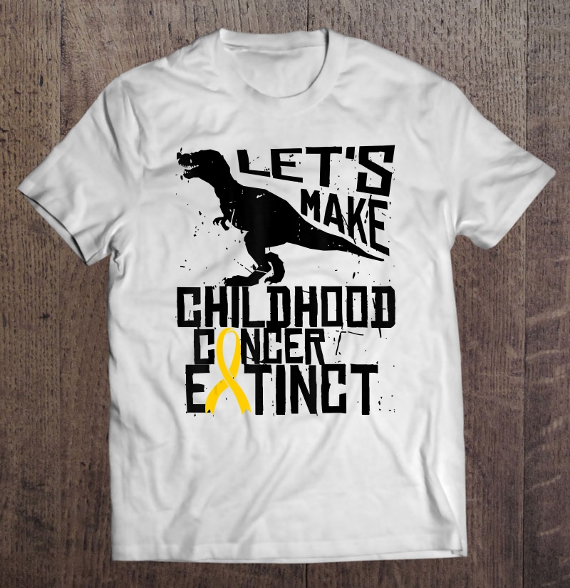 Childhood Cancer Dipg Brain Tumor Awareness Extinct Gift Shirt