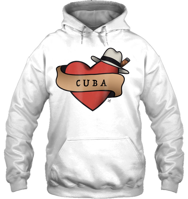 Cuba - I Love Cuba Tee - Havana Cubano Latino Cigar Mugs