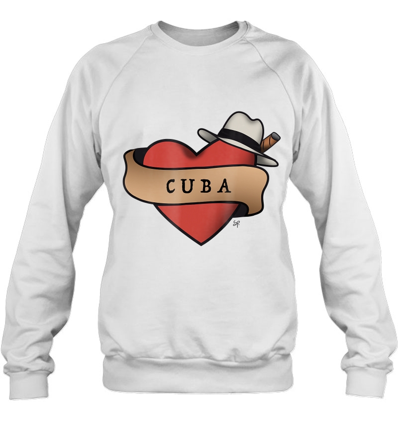 Cuba - I Love Cuba Tee - Havana Cubano Latino Cigar Mugs