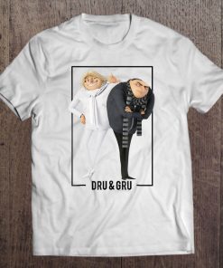 Despicable Me Minions Dru And Gru Brothers Graphic Tee