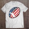 Football Ball American Flag U.S.A. Great Gifts Idea Tee