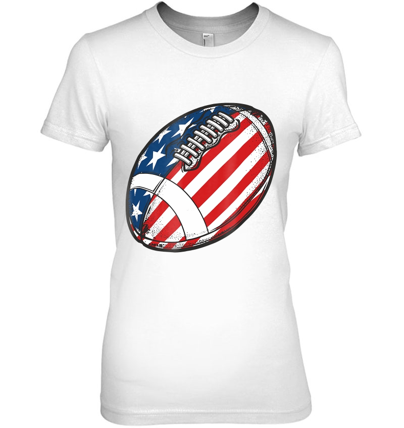 Football Ball American Flag U.S.A. Great Gifts Idea Hoodie