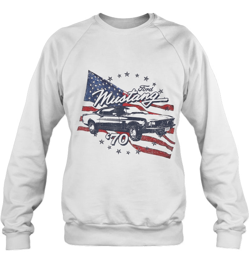 Ford Mustang '70 American Flag Mugs