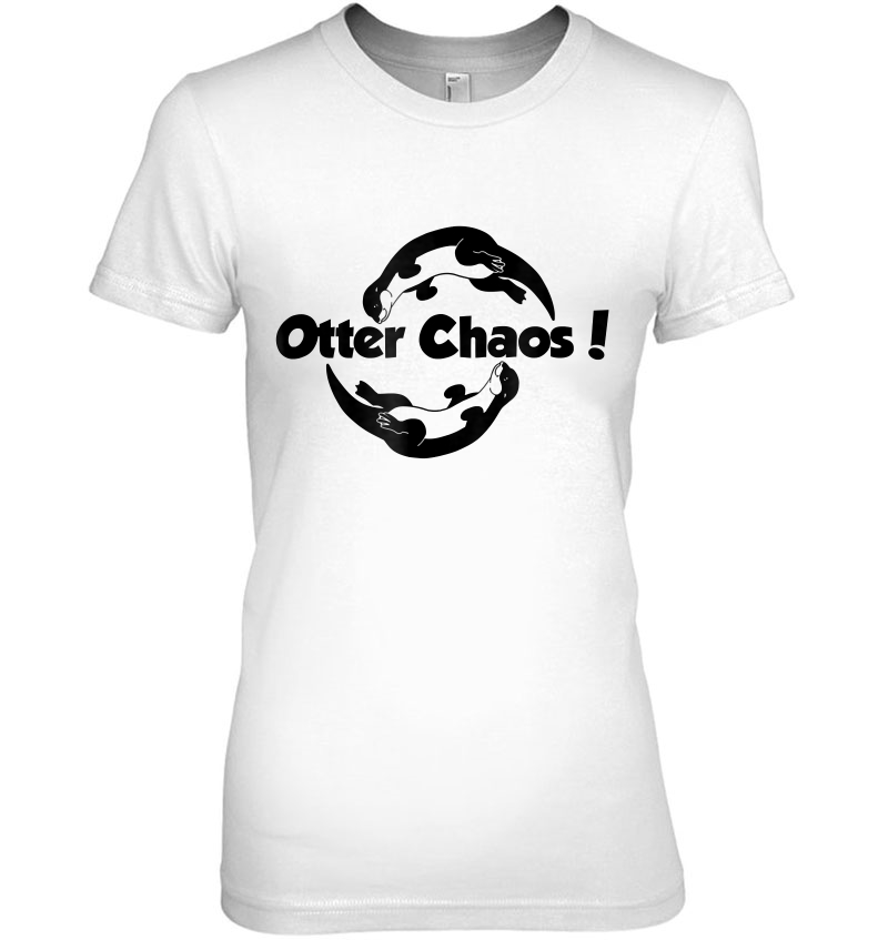 Otter Chaos I Just Really Like Otters Ok Hoodie