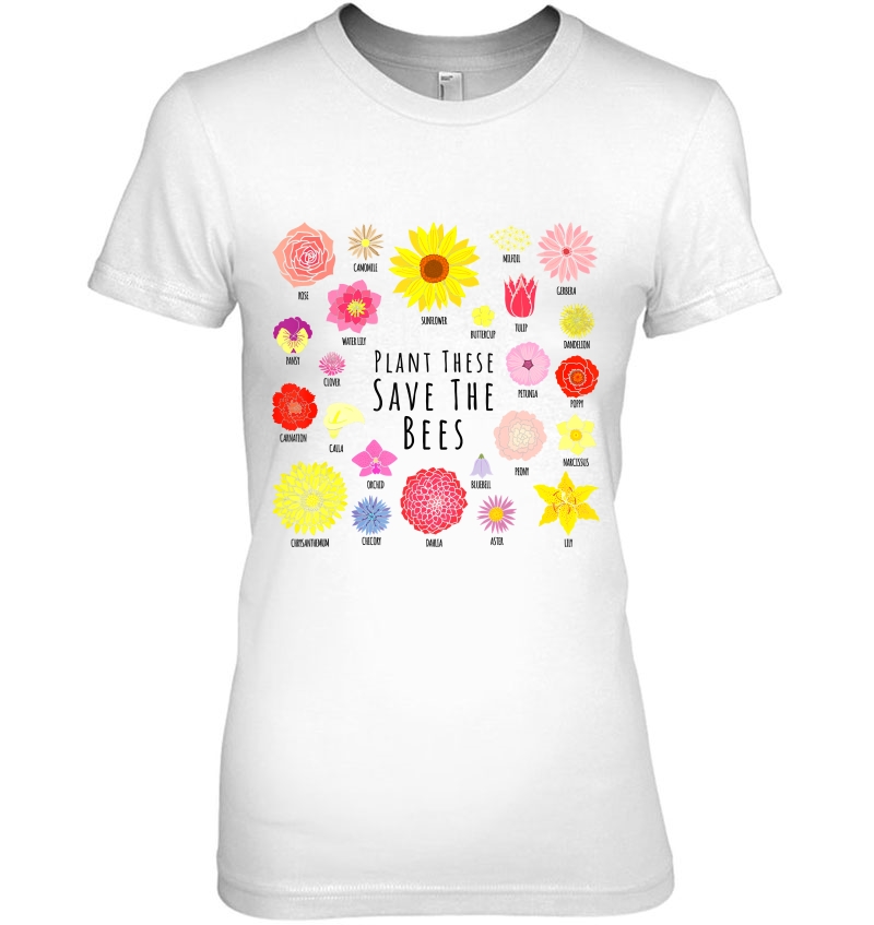 Plant These Save The Bees - Environment Nature Flower Power Hoodie