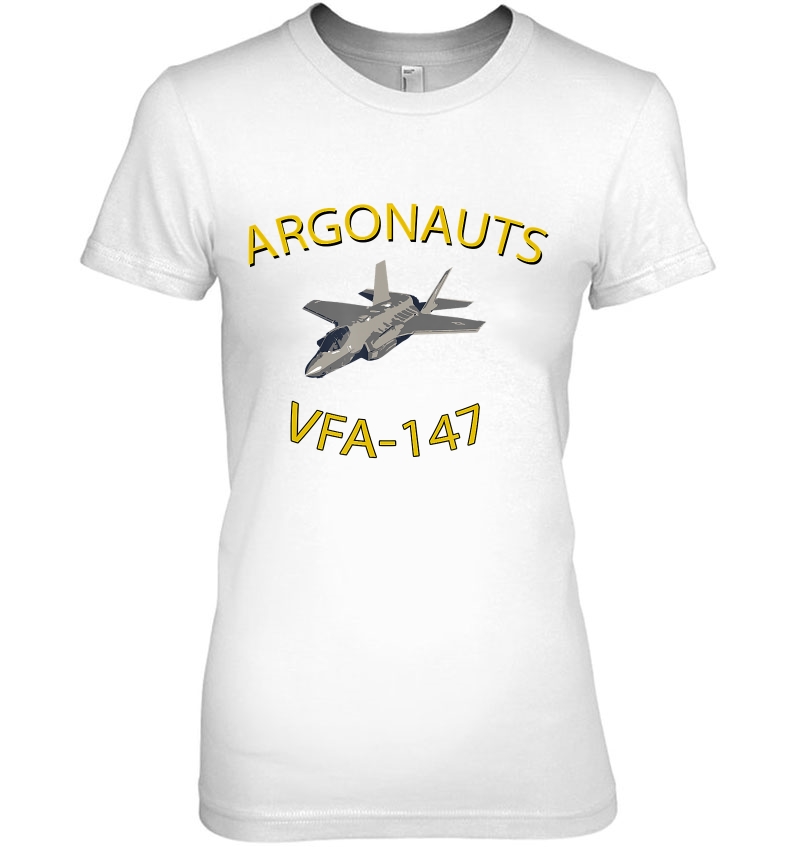 Vfa-147 Argonauts Strike Fighter Squadron Ladies Tee