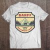 Vintage Canadian Banff National Park Souvenir Camping Hiking Tee