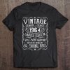 56 Years Old 1964 Vintage 56Th Classic Bday Gift Men Women Tee