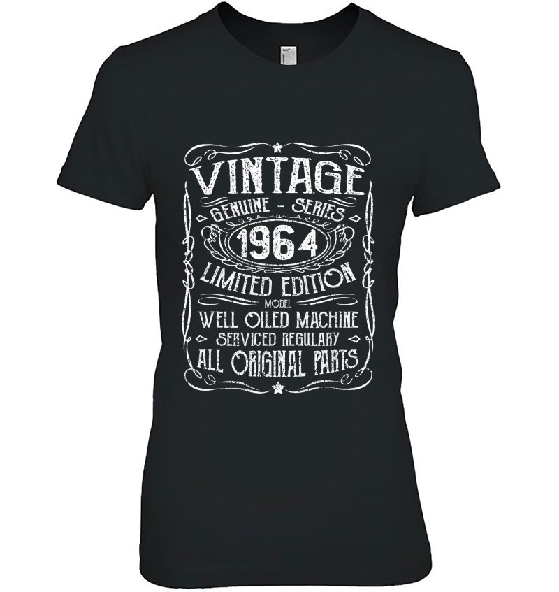 56 Years Old 1964 Vintage 56Th Classic Bday Gift Men Women Ladies Tee