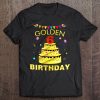 6 Years Old 6Th Golden Birthday Decorations Gif Tee