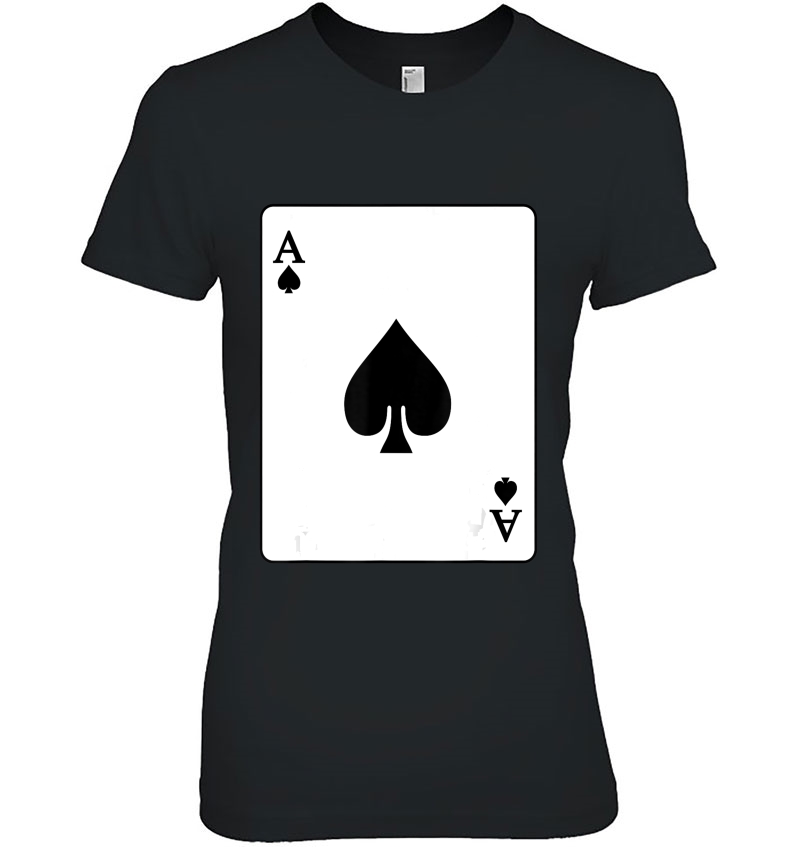 Ace Of Spades Playing Card Poker Player Costume Hoodie