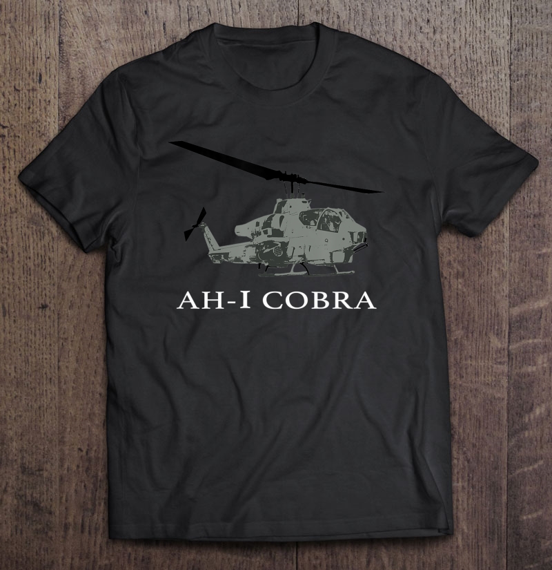 Ah-1 Cobra Helicopter Pilot Shirt