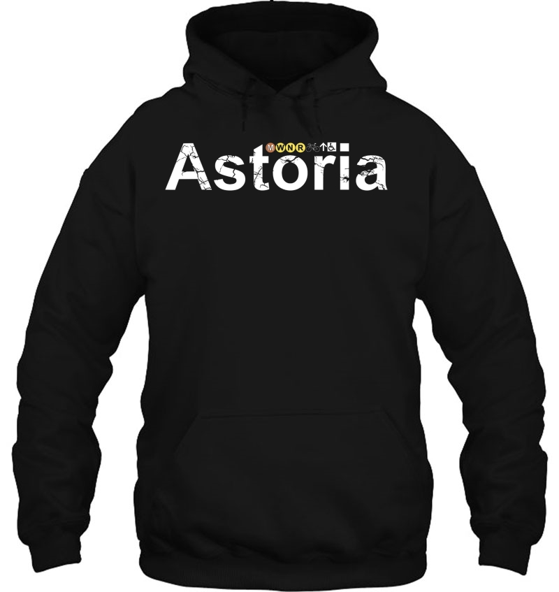 Astoria Queens Subway Ny New York Nyc Gifts Men Women Kids Hoodie