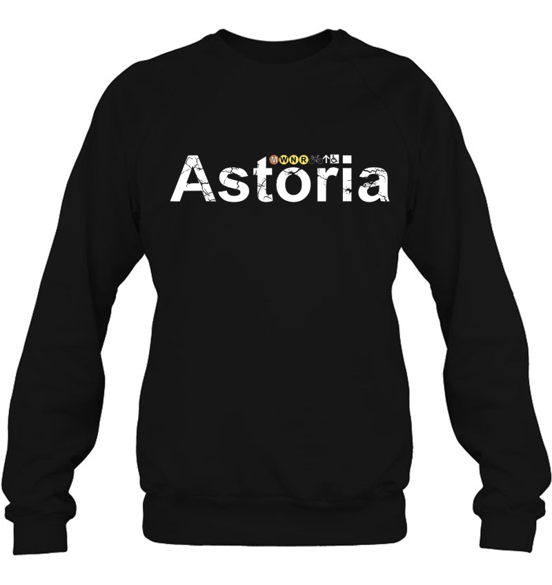 Astoria Queens Subway Ny New York Nyc Gifts Men Women Kids Sweatshirt