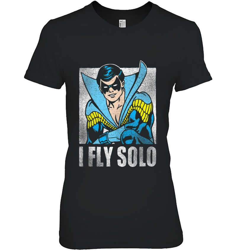 Batman Nightwing Fly Solo Tank Top Hoodie