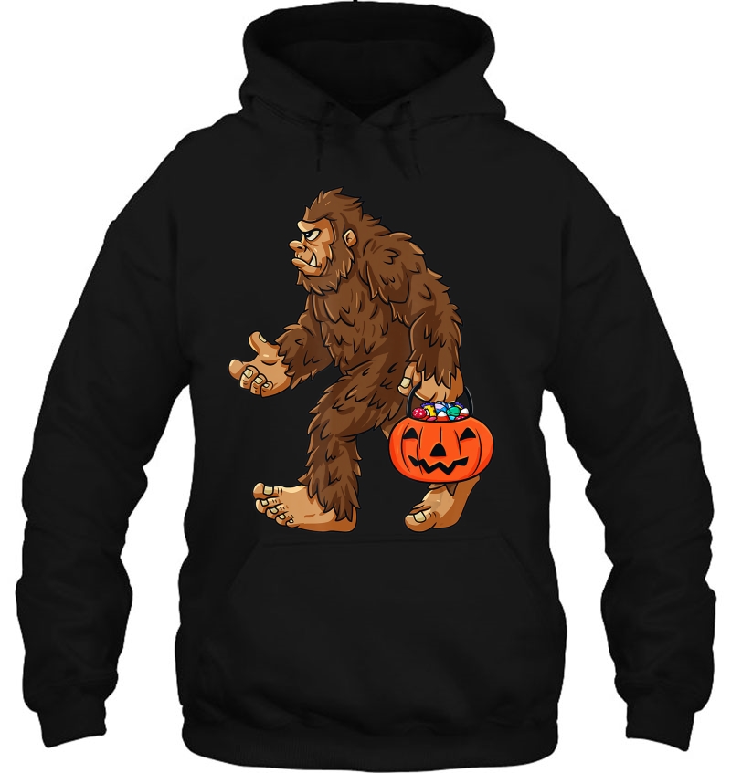 Bigfoot Jack O Lantern Funny Halloween Boys Kids Sasquatch Mugs