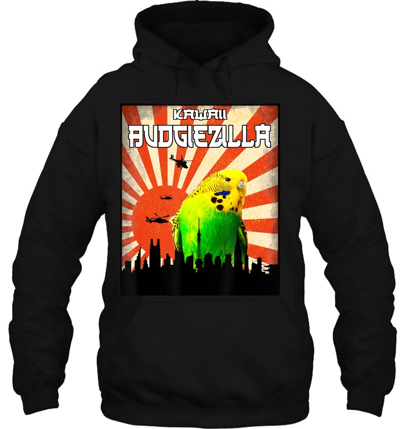 Budgie-Zilla Budgie Novelty, Cute Budgerigar Parakeet Tee Mugs