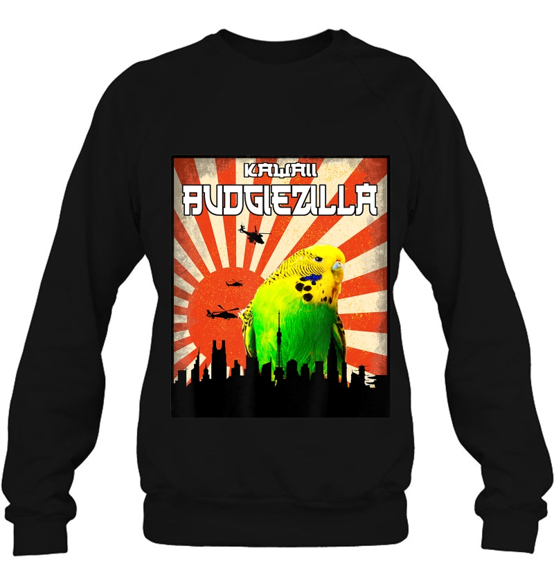 Budgie-Zilla Budgie Novelty, Cute Budgerigar Parakeet Tee Mugs