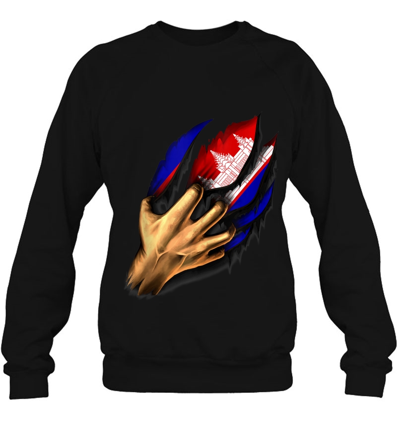 Cambodia Flag Cambodian Tank Top Sweatshirt