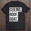 Ceiling Roof Goat North Carolina Blue Or Black Tee