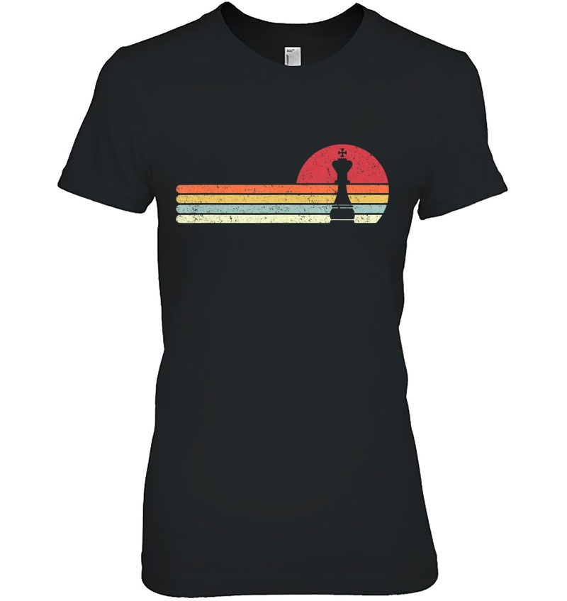 Chess Shirt. Retro Style Ladies Tee