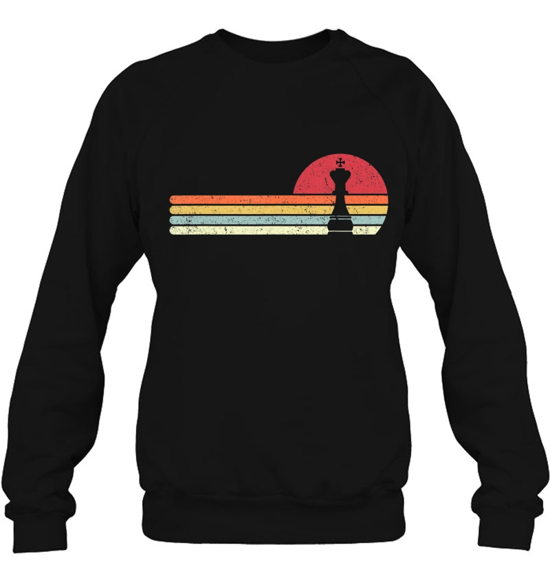 Chess Shirt. Retro Style Sweatshirt