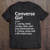 Converse Girl Tx Texas Funny City Home Roots Gift Tee