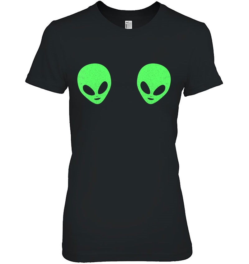 Cute Women Head Alien Boobs I